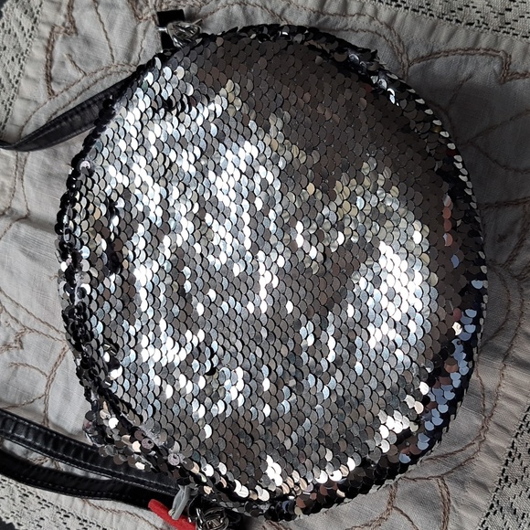Cute Ty Kitty Cat Flip sequin purse - Picture 4 of 11